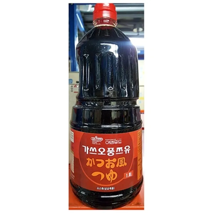 가쓰오쯔유(이엔 1.8L) 업소용 우동 오뎅 다시 국물 육수 이미지