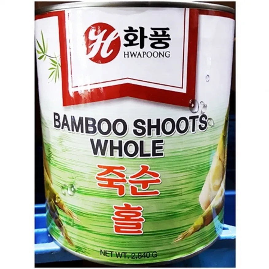 죽순캔(홀 화풍 2.8kg) 죽순 통조림 이미지
