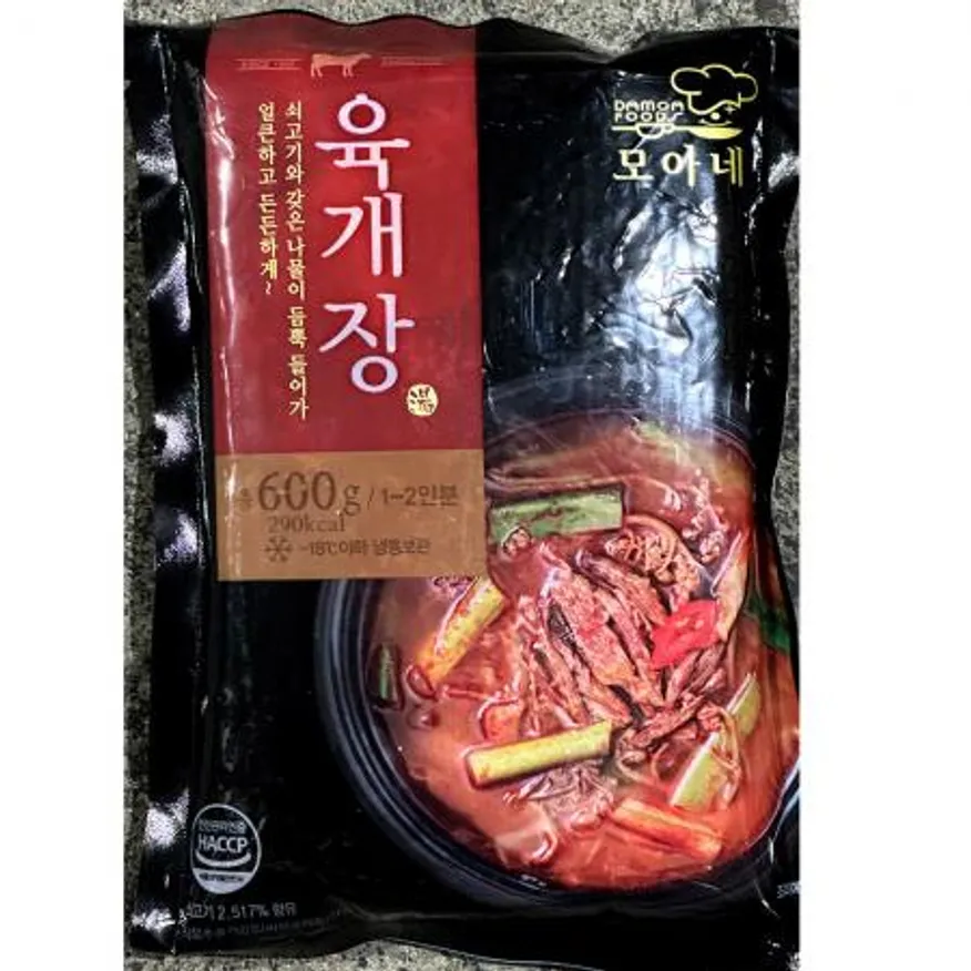 육개장 업소용 냉동 육계장 즉석탕 600g X20 이미지