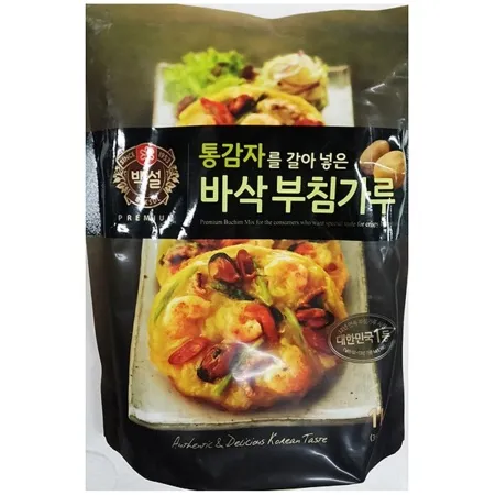 통감자 부침가루(백설 1kg)X10 부침개 전요리