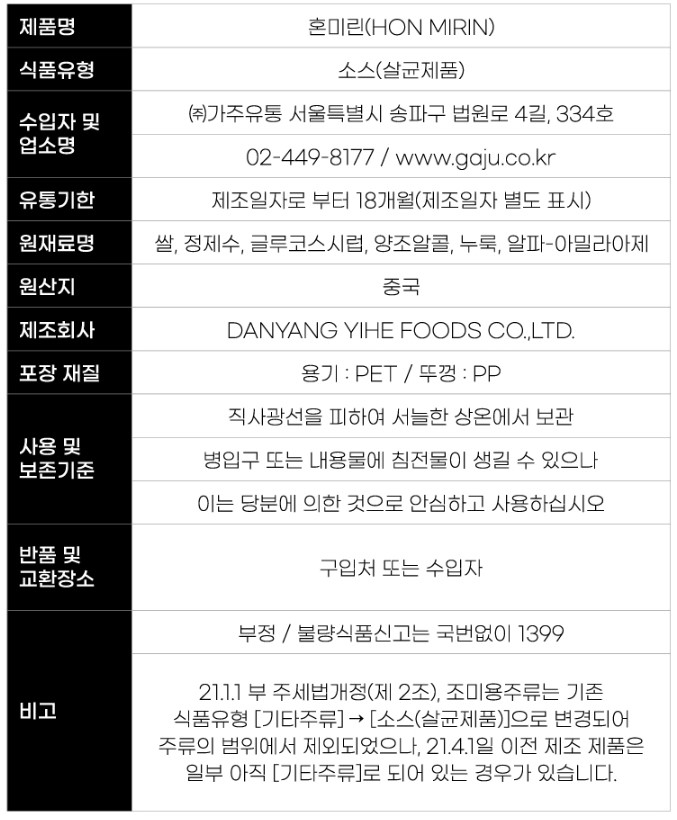 상품정보제공고시