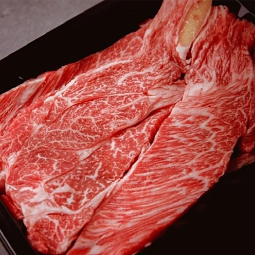 미국산 수입 소고기 탑초이스 캠핑 홈파티 가정용 스테이크 블랙 앵거스 등심 500g 이미지