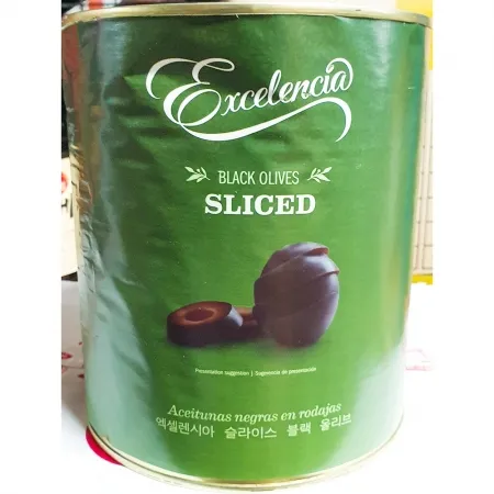엑셀렌시아 올리브 블랙 슬 3kg 업소용 올리브슬라이스 이미지