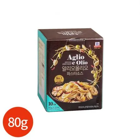 맥코믹 알리오 올리오 파스타 소스 80g X10개