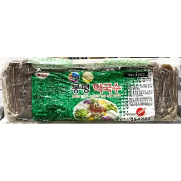 강동퓨어푸드 막국수 2kg X 6 업소용 냉동 봉평 메밀 국수사리 막국수면