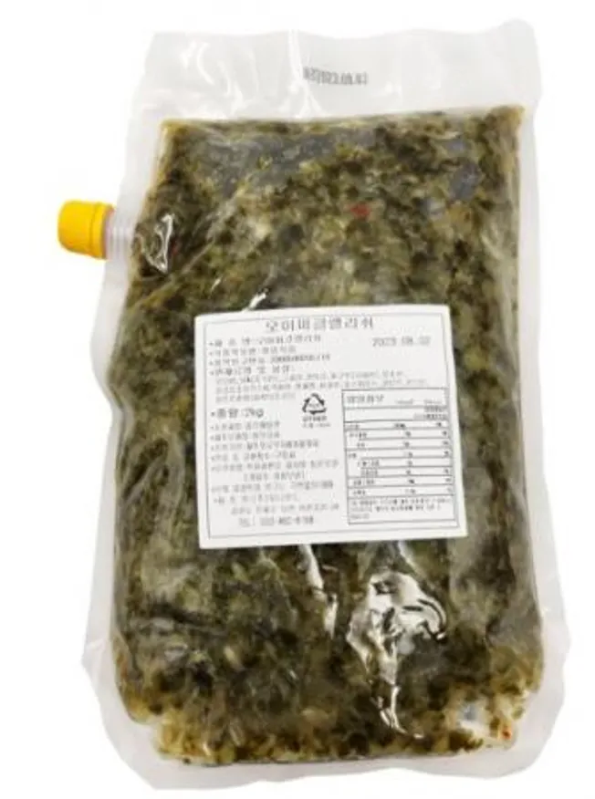 오이 피클 랠리쉬 2Kg 업소용 다진피클 핫도그 토핑 이미지