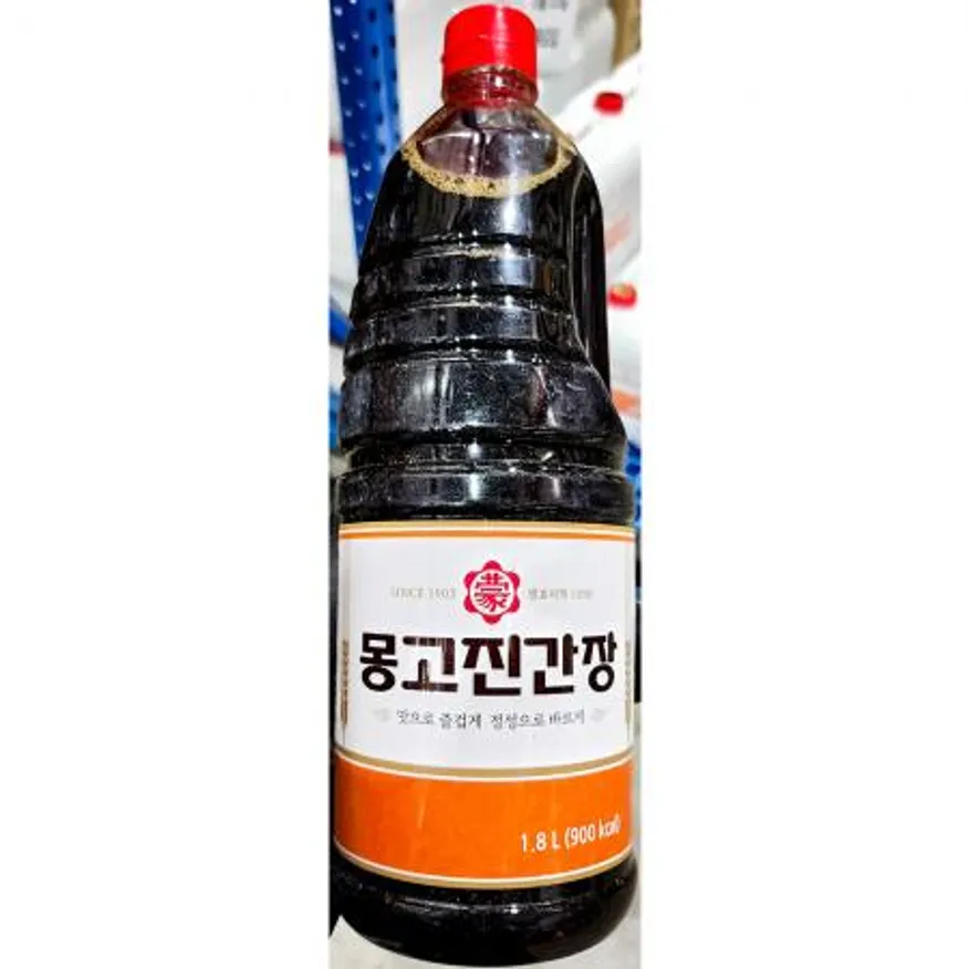 진간장 몽고장유 업소용 몽고간장 1.8L X 8 이미지