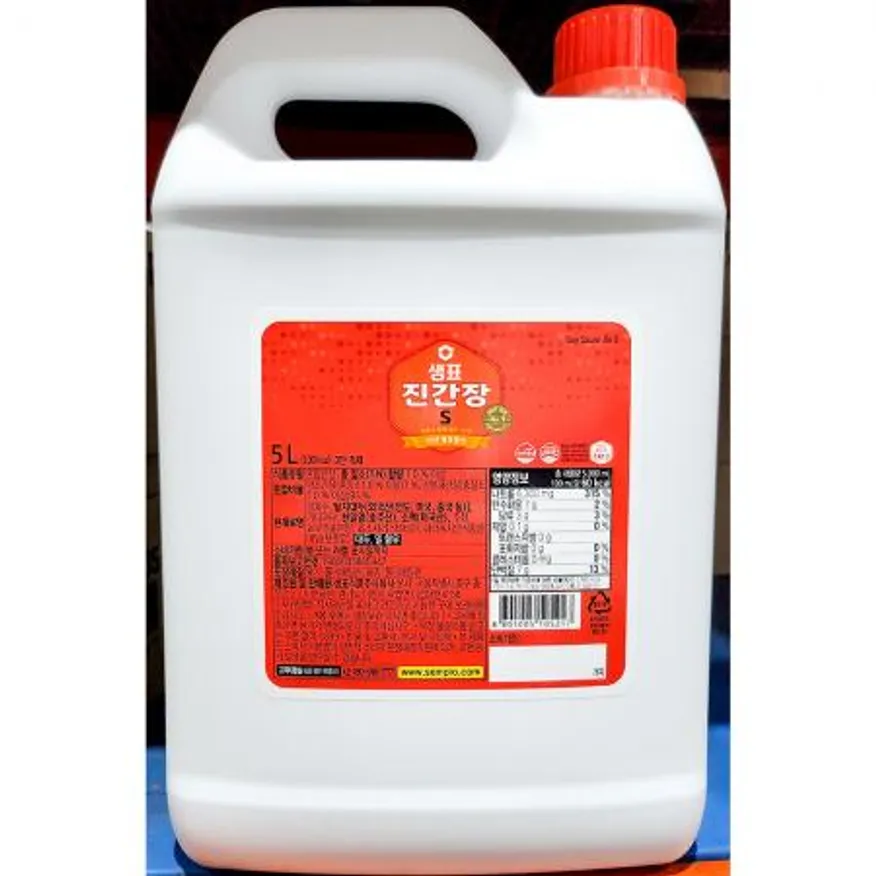 진간장 샘표 업소용 간장 5L X 3 이미지