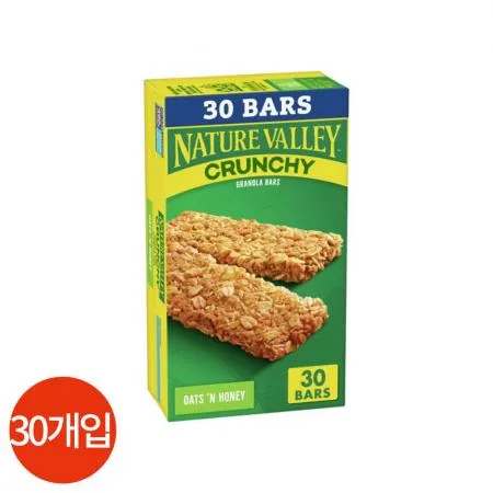 네이처밸리 크런치 오츠 허니 42g X30개