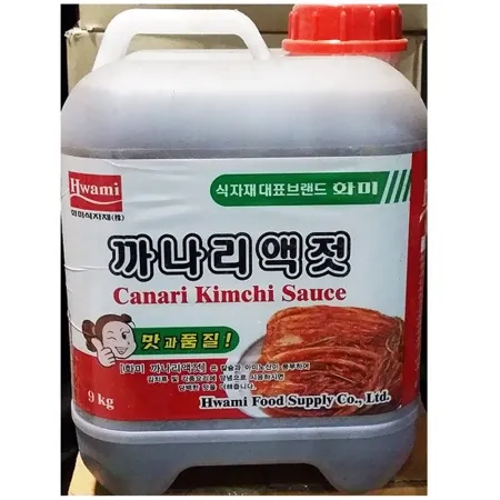 까나리액젓(화미 9kg) 업소용 김치 젓갈 말통 소스 액상