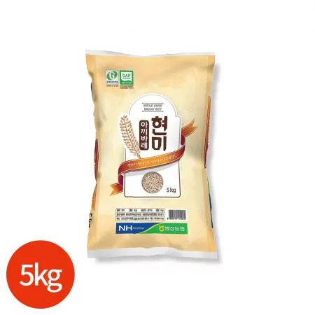 팽성농협 아끼바레 현미 5kg 업소용