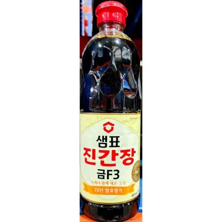 진간장 샘표 금F3 업소용 간장 860ml 이미지