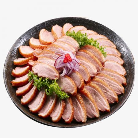 오븐에 구운 북경오리 슬라이스 600g 업소용 베이징덕 카오야 오리고기 이미지