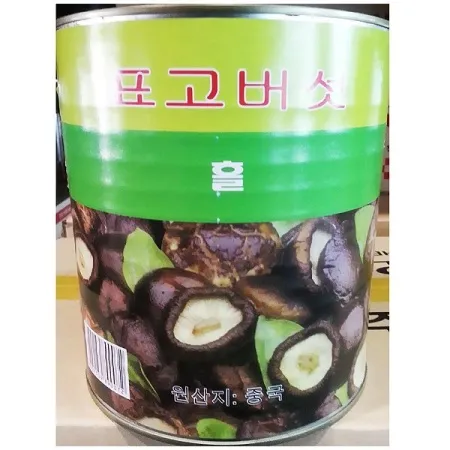 표고버섯캔(홀 대화2.8kg) 버섯 통조림 이미지
