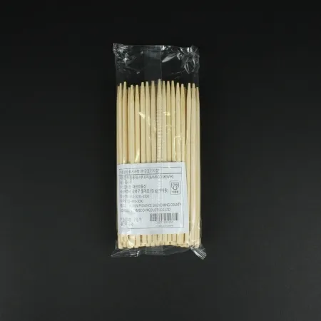 대관령 대나무 핫바꼬지 5mmX17cm 100입 오뎅꼬치 핫도그 어묵꼬챙이