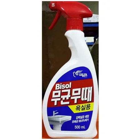 무균무때(욕실용 피죤 500ml) 바이솔 강력살균 세정제 세척제
