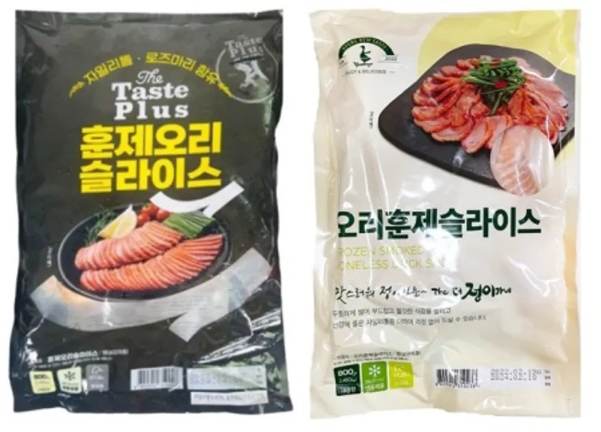 프리미엄 훈제오리 슬라이스 800g 오리고기 캠핑요리 이미지