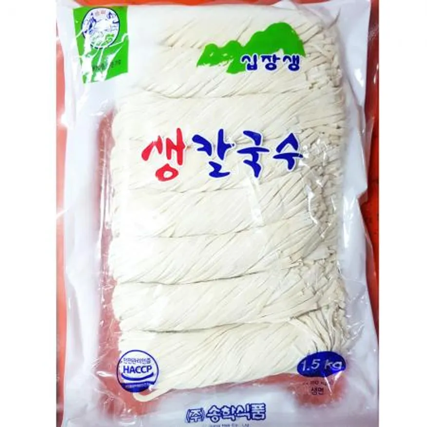 칼국수(냉장 1.5kg) X6 업소용 생칼국수면 이미지