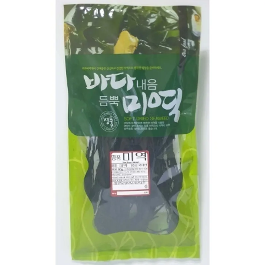 미역(자두 완도 80g) X2 업소용 국내산 건조 마른 건미역 이미지