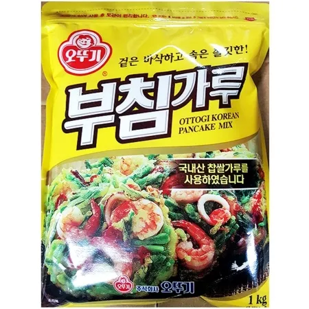 부침가루(오뚜기 1kg) 부침개 분말 파우더 바삭한 식감