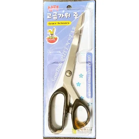 고급가위(삼덕 중)X100개 업소용 주방 고기 가위 이미지