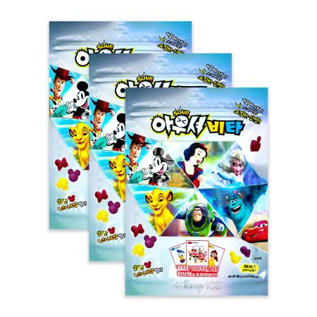 아우셔 비타 50g 3개 / 츄잉 비타민 띠부씰