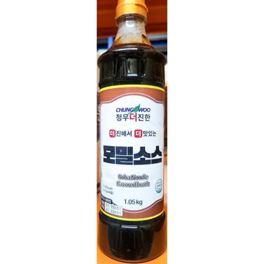 메밀국수소스(청우 1kg)X4 업소용 메밀소바 모밀 소스 양념 이미지