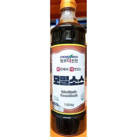 메밀국수소스(청우 1kg)X4 업소용 메밀소바 모밀 소스 양념 이미지