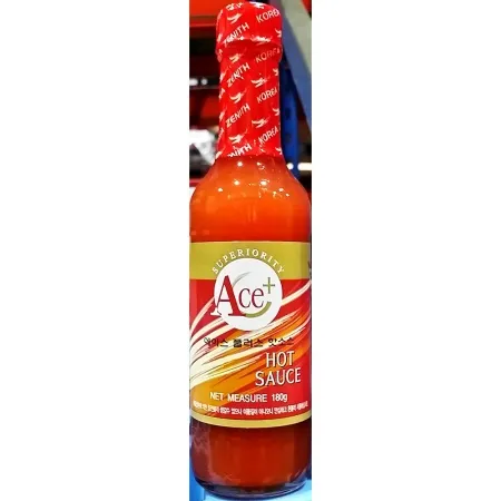 에이스플러스 핫소스 180g X12 매운 소스 액상 sauce 이미지
