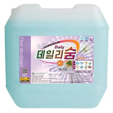 섬유탈취제 데일리숨 18.75L 프로랄향 업소용