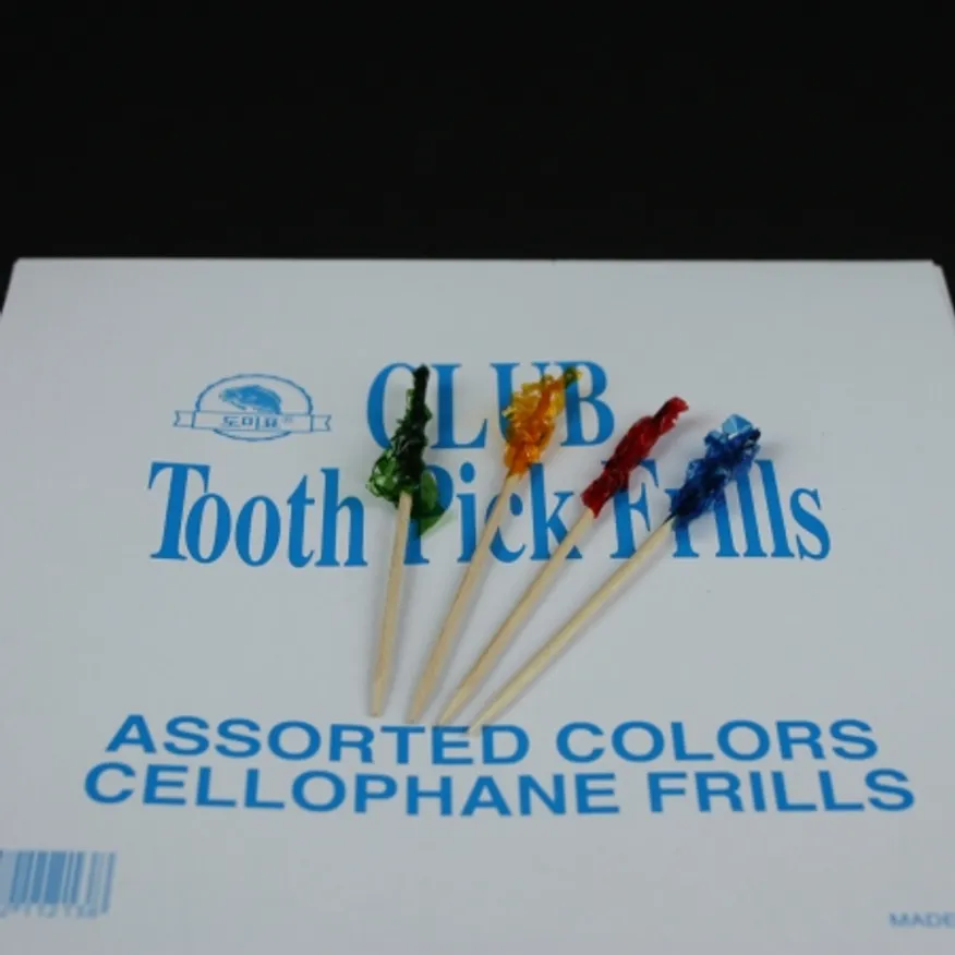 대관령 꽃요지 대 120개입 업소용 과일 요지 이쑤시개 이미지