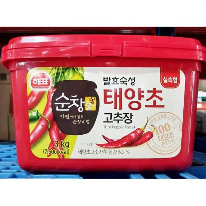 순창궁 업소용 태양초 고추장 3Kg 이미지