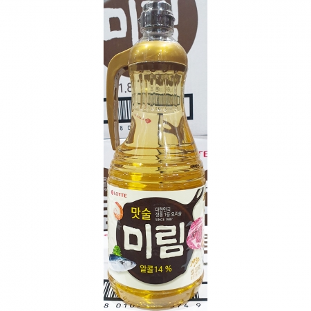 롯데칠성 미림 1.8리터 업소용 맛술 요리주 소스