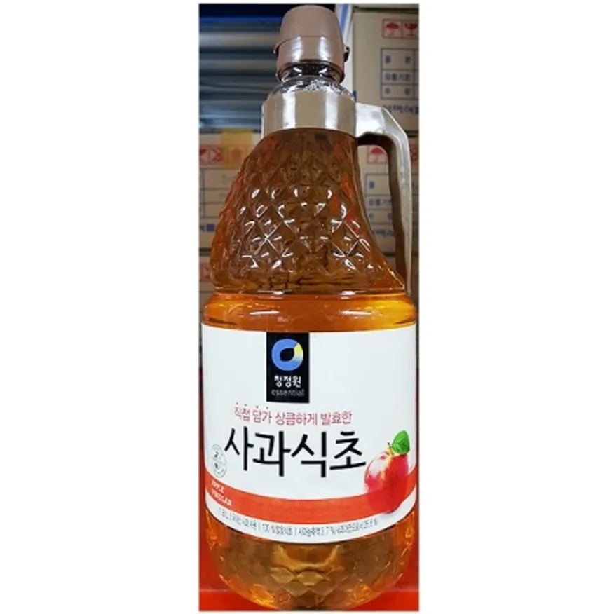 사과식초(대상 1.8리터) 대용량 업소용 상큼 식초 이미지