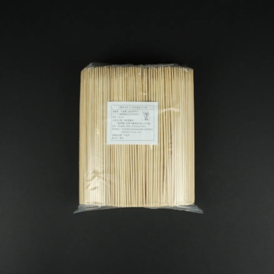 대관령 대나무꼬지 2.5mmX18cm 1000개입 오뎅꼬치 핫도그 어묵꼬챙이 이미지