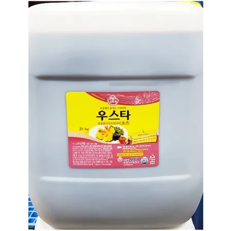 우스타소스(오뚜기 21kg) 업소용 대용량 소스