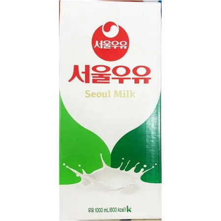 서울 멸균우유 1리터 팩우유 milk