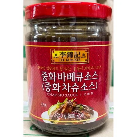 이금기 중화바베큐소스 240g X 6 중화차슈소스 홍콩식 양념 유리병 이미지