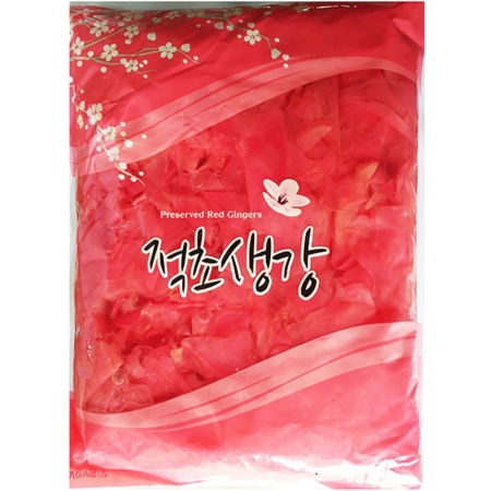 적초생강(운화 1.3kg)X10 업소용 절임 일식 초생강