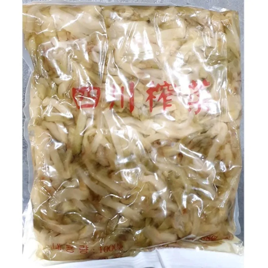 짜사이채(대화 1kg) X4 업소용 중식 사천 절임 반찬 무채 이미지