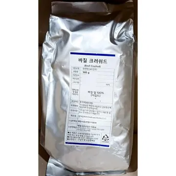 바질크러쉬드(태원식품 500g) 업소용 바질잎 바질가루