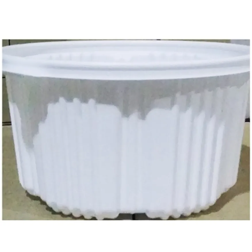 감자탕용기(뚜껑포함 대 22cm X 11cm 50개)X2 업소용 배달 감자탕 그릇 이미지