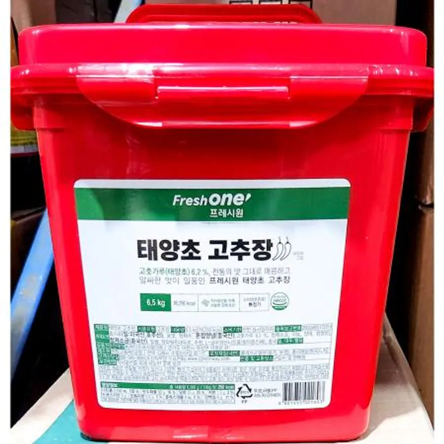 업소용 태양초 FW 고추장 6.5Kg X 2 이미지