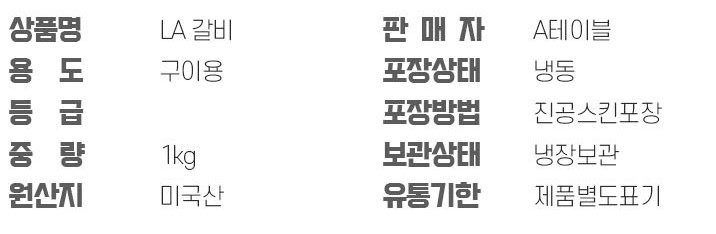 상품정보제공고시