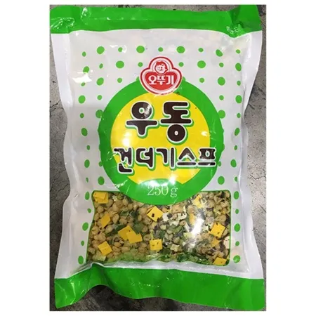 건더기스프(오뚜기 250g)X12 업소용 우동건더기 별미튀김 고명