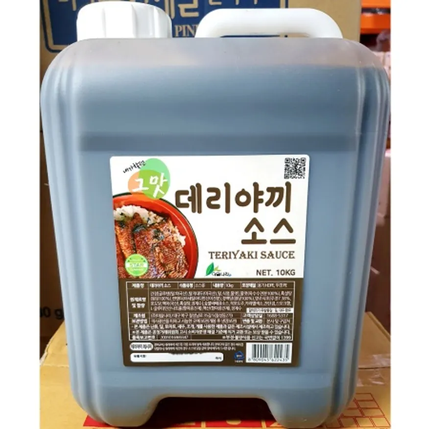 데리야끼소스(순한맛 이슬 10kg) 업소용 액상 소스 말통 이미지