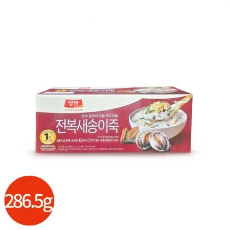 동원 양반 전복 새송이죽 286.5g X6개