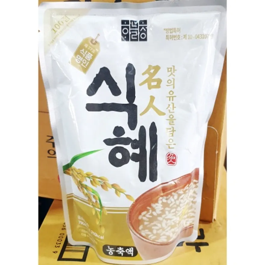 식혜농축액(하늘청 790ml)X10 식당 업소용 음료 이미지