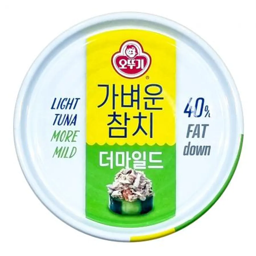 참치캔 오뚜기 더마일드 참치 통조림 135g X 36 이미지