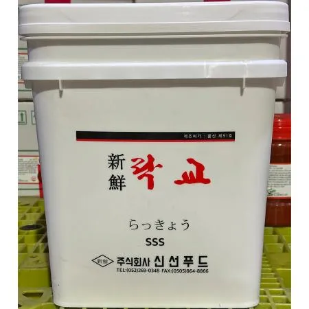 락교(신선식품 3S 15kg) 업소용 말통 절임 염교